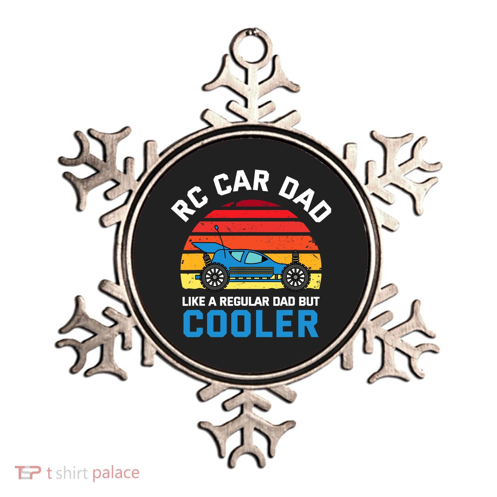 RC Car Dad Like A Regular Dad But Cooler RC Racing Lover Ornament