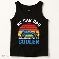 RC Car Dad Like A Regular Dad But Cooler RC Racing Lover Tank Top thumb 2