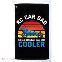 RC Car Dad Like A Regular Dad But Cooler RC Racing Lover Golf Towel thumb 0