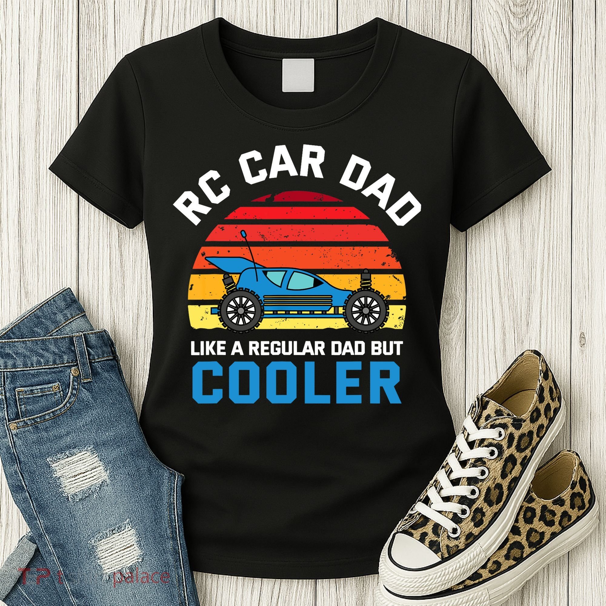 RC Car Dad Like A Regular Dad But Cooler RC Racing Lover Women's T-Shirt