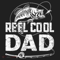 Reel Cool Dad Fishing Daddy Fathers Day Funny Women's Sweatshirt thumb 2