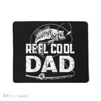 Reel Cool Dad Fishing Daddy Fathers Day Funny Mousepad thumb 0