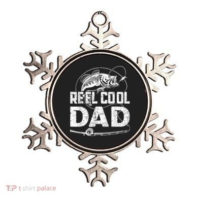 Reel Cool Dad Fishing Daddy Fathers Day Funny Ornament