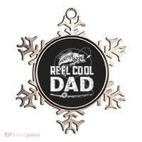 Reel Cool Dad Fishing Daddy Fathers Day Funny Ornament thumb 0