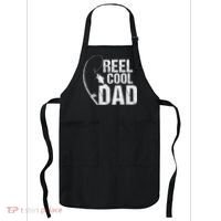 Reel Cool Dad Fishing Themed Graphic Apron thumb 0