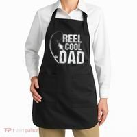 Reel Cool Dad Fishing Themed Graphic Apron thumb 2