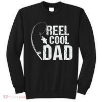Reel Cool Dad Fishing Themed Graphic Sweatshirt thumb 0