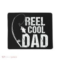 Reel Cool Dad Fishing Themed Graphic Mousepad thumb 0