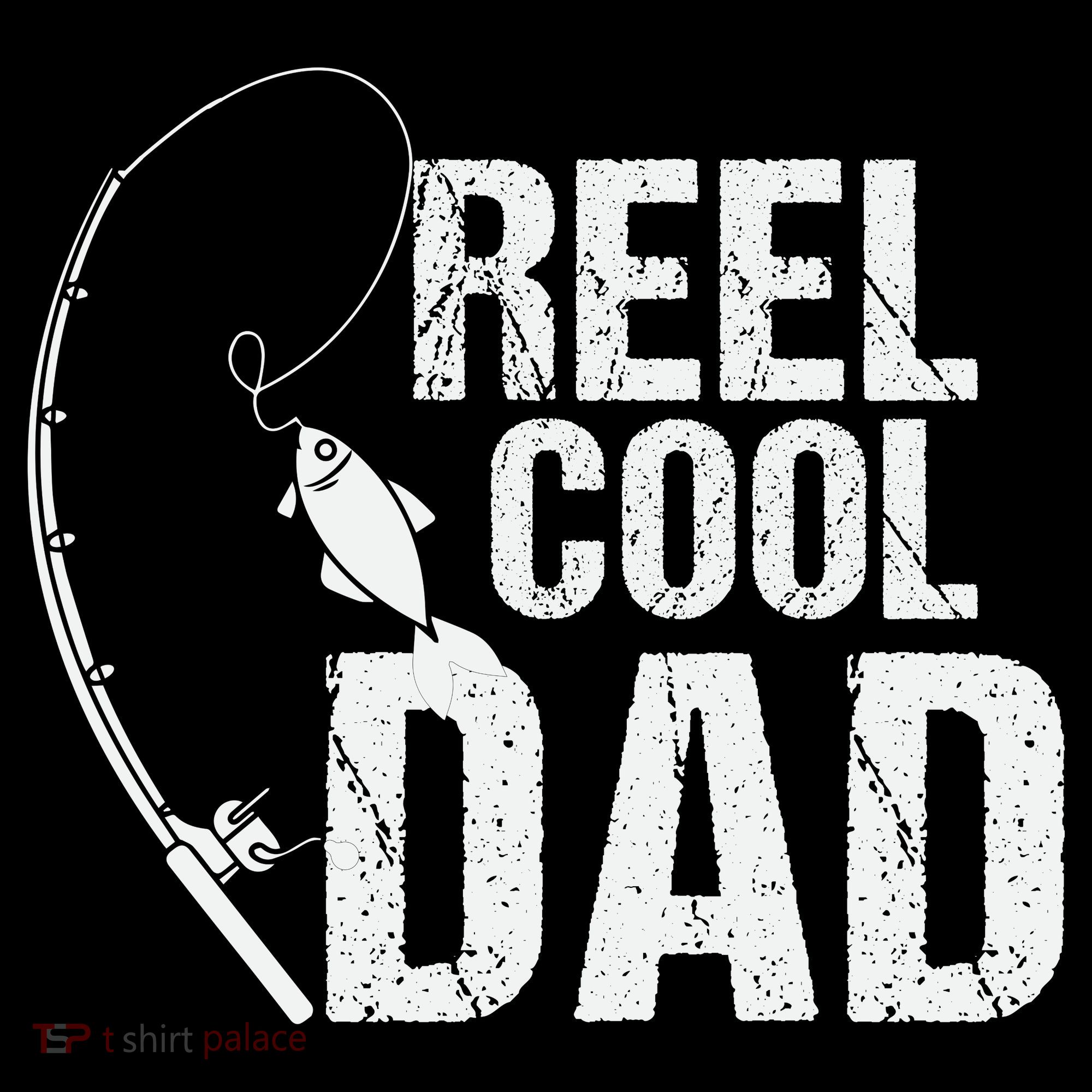 Reel Cool Dad Fishing Themed Graphic Mousepad