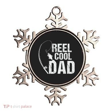 Reel Cool Dad Fishing Themed Graphic Ornament