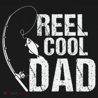 Reel Cool Dad Fishing Themed Graphic Baby Bodysuit thumb 2