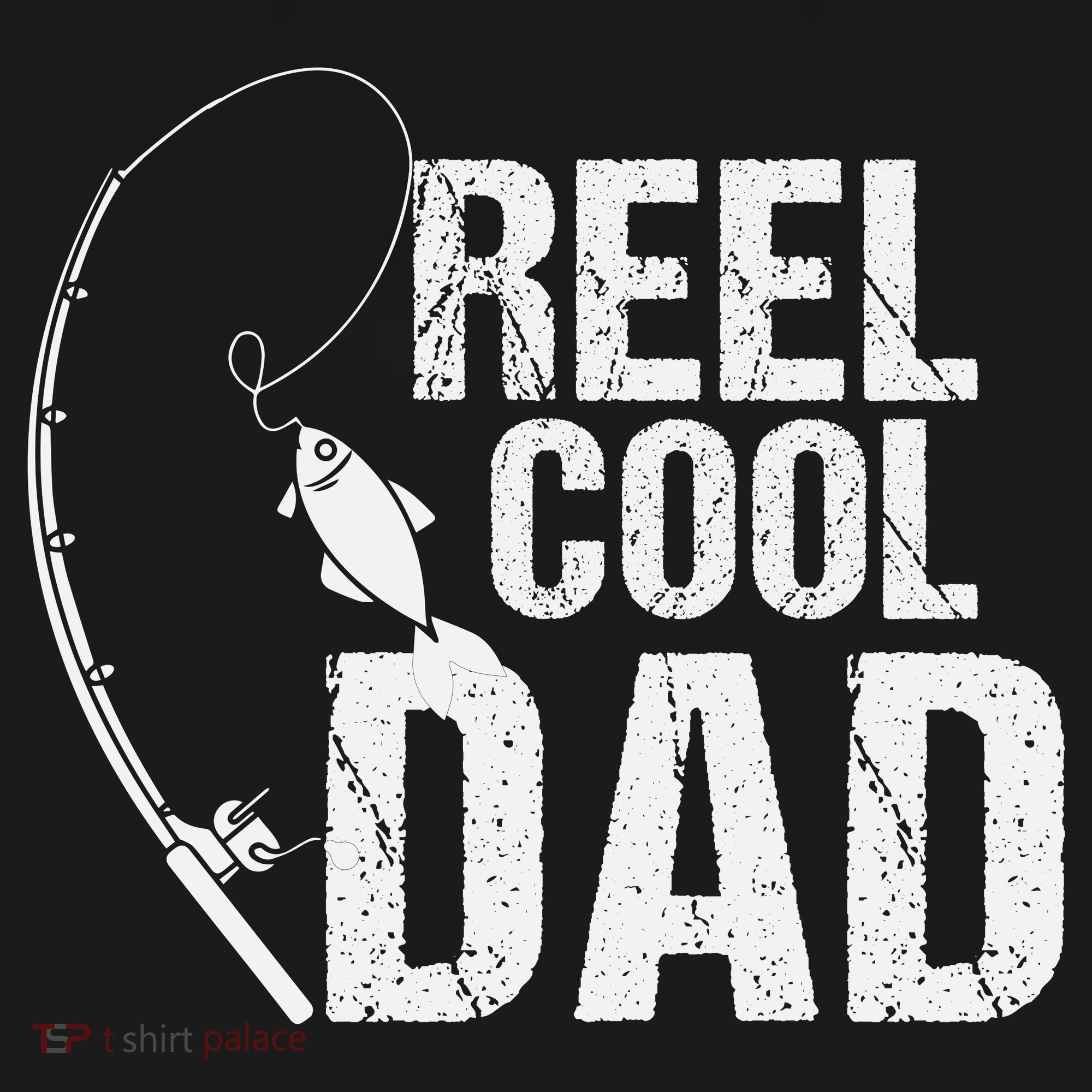 Reel Cool Dad Fishing Themed Graphic Women's T-Shirt