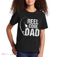 Reel Cool Dad Fishing Themed Graphic Kids T-Shirt thumb 2