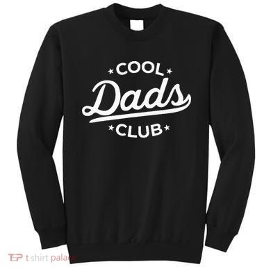 Retro Cool Dads Club Funny Dad Pocket Sweatshirt