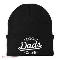 Retro Cool Dads Club Funny Dad Pocket Beanie thumb 0