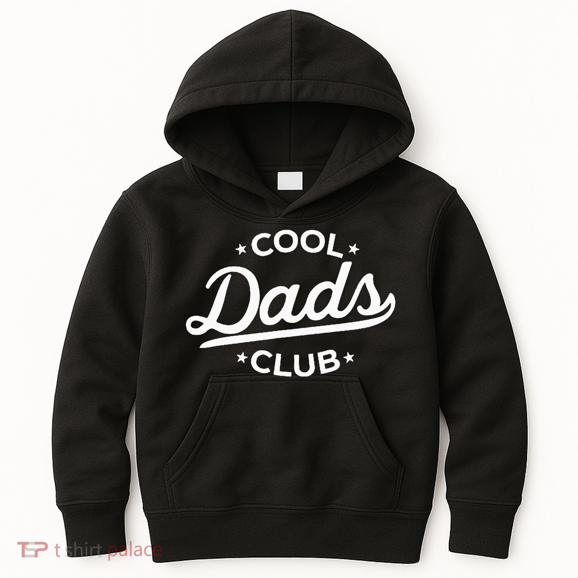 Retro Cool Dads Club Funny Dad Pocket Kids Hoodie