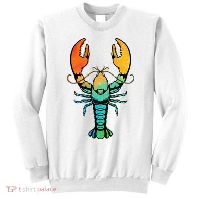 Retro Crawfish Design Louisiana Crayfish Lobster Sweatshirt