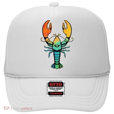 Retro Crawfish Design Louisiana Crayfish Lobster Hat
