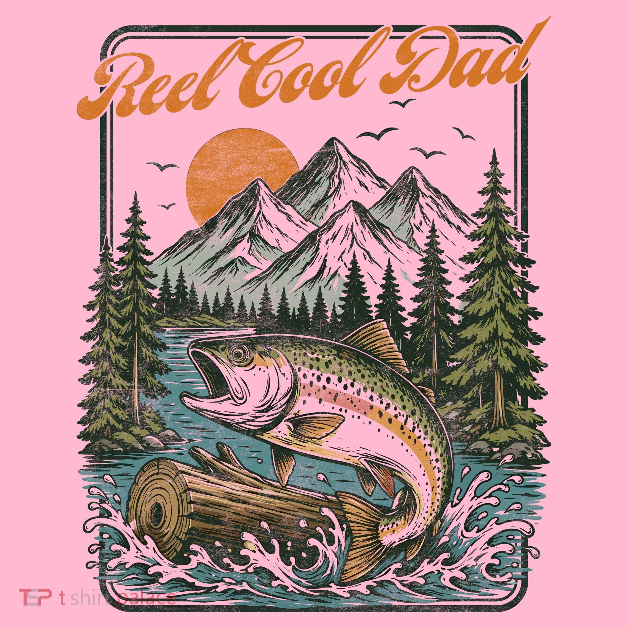 Reel Cool Dad Fishing Coaster
