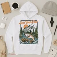 Reel Cool Dad Fishing Hoodie thumb 3
