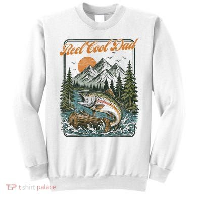 Reel Cool Dad Fishing Sweatshirt