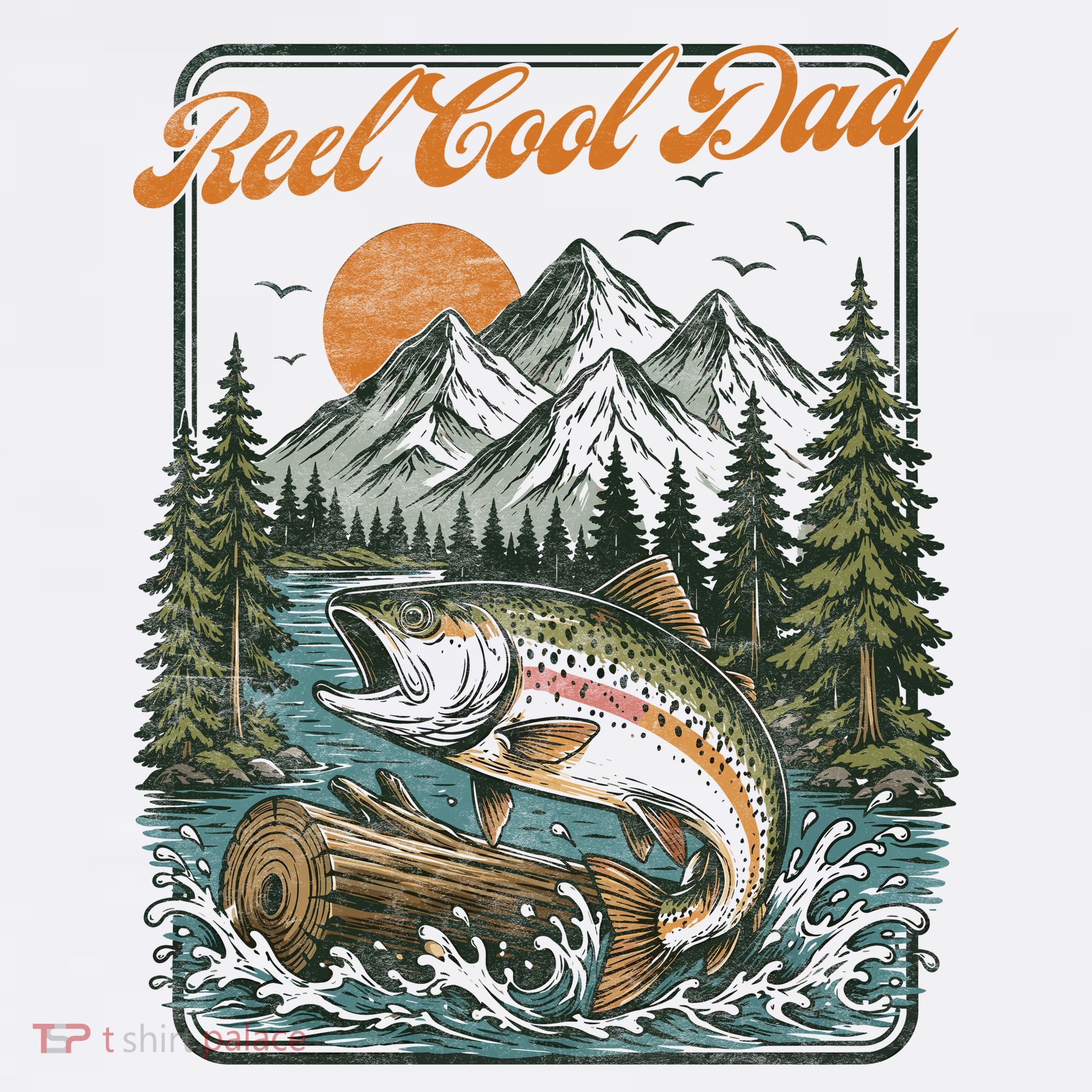 Reel Cool Dad Fishing Sweatshirt
