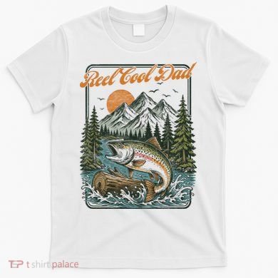 Reel Cool Dad Fishing T-Shirt