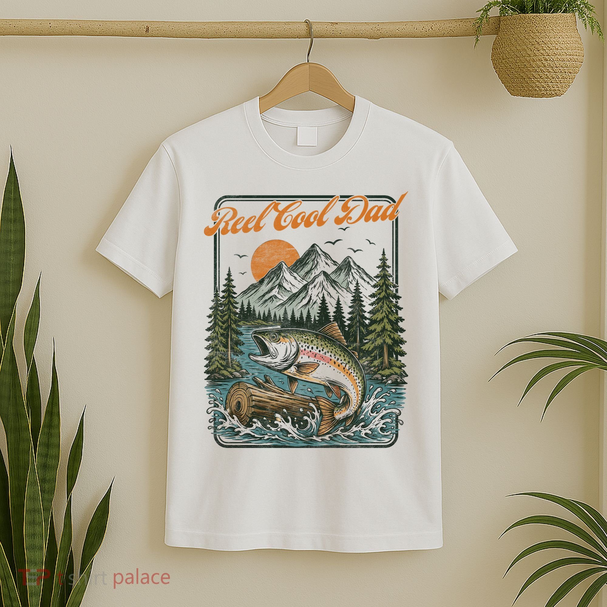 Reel Cool Dad Fishing T-Shirt