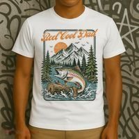 Reel Cool Dad Fishing T-Shirt thumb 3