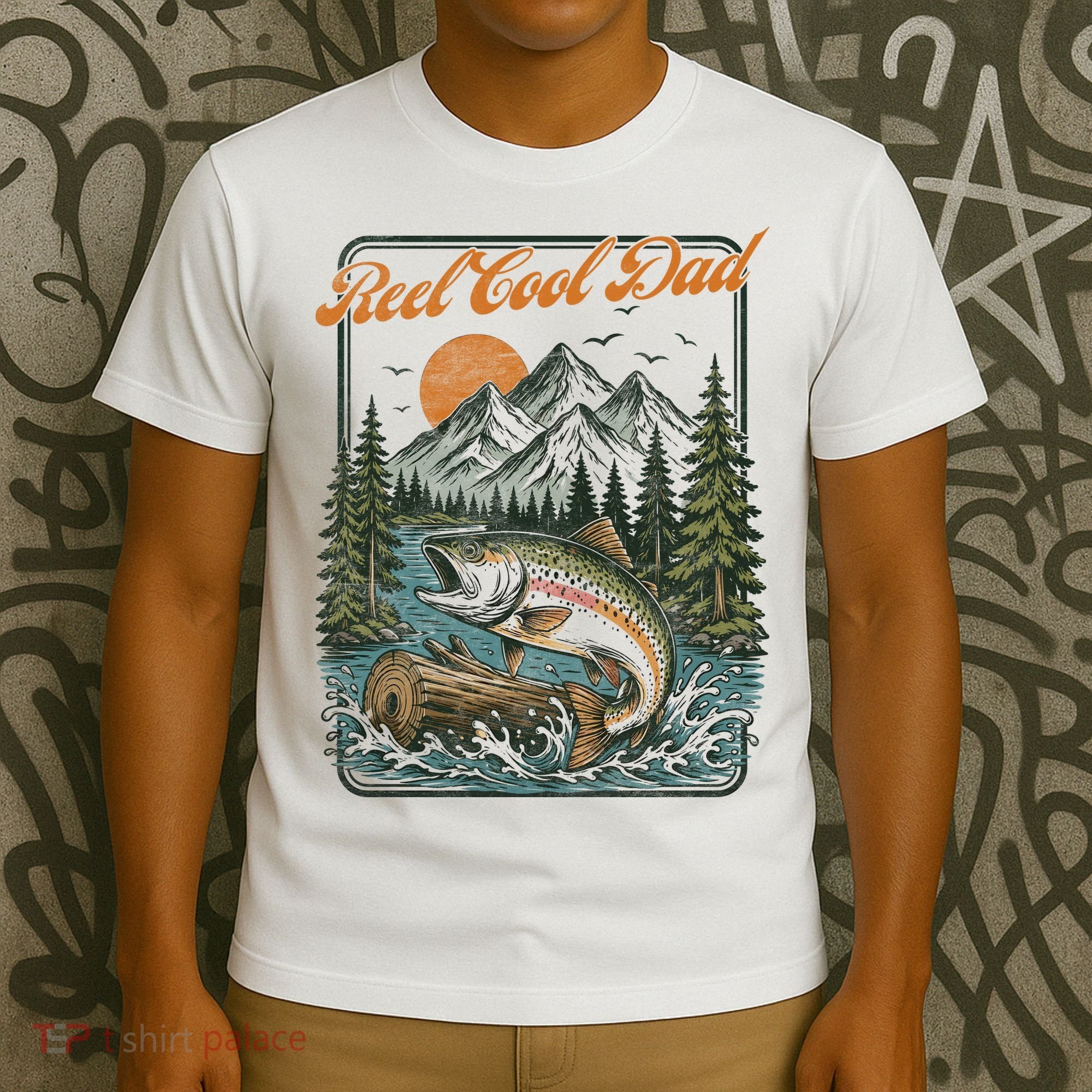 Reel Cool Dad Fishing T-Shirt