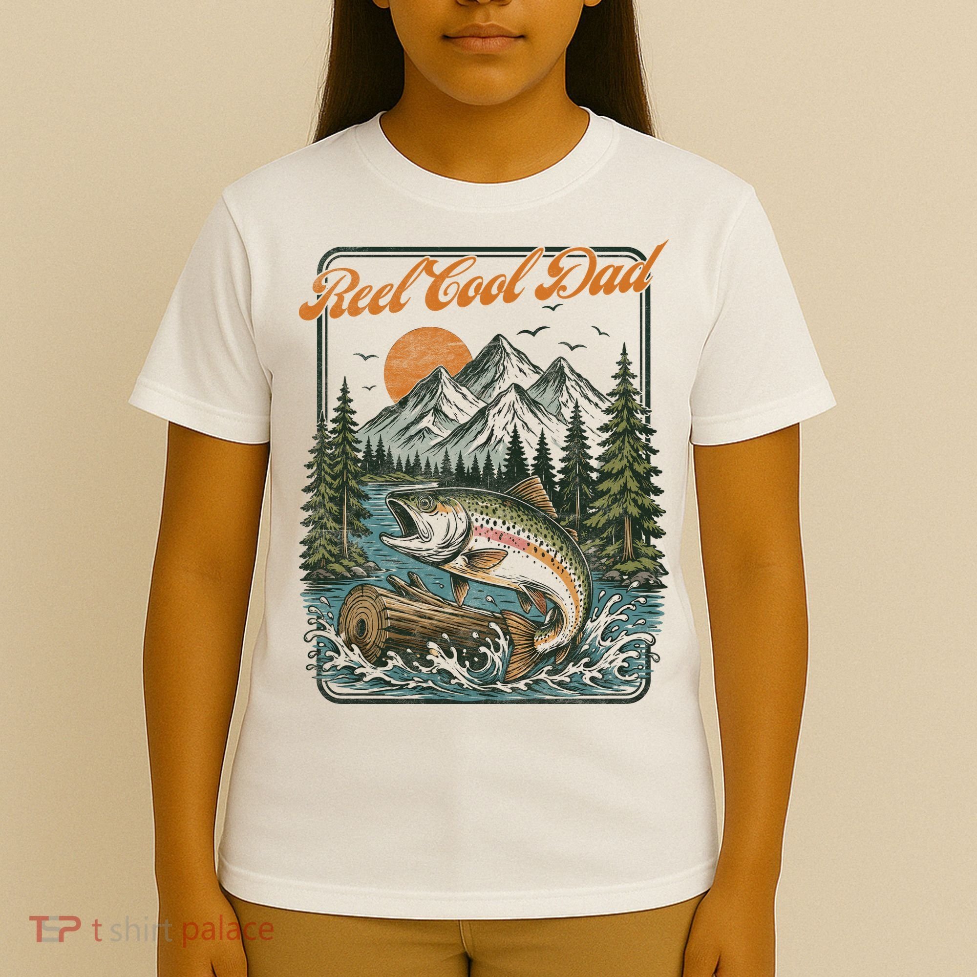 Reel Cool Dad Fishing T-Shirt
