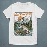 Reel Cool Dad Fishing T-Shirt thumb 5