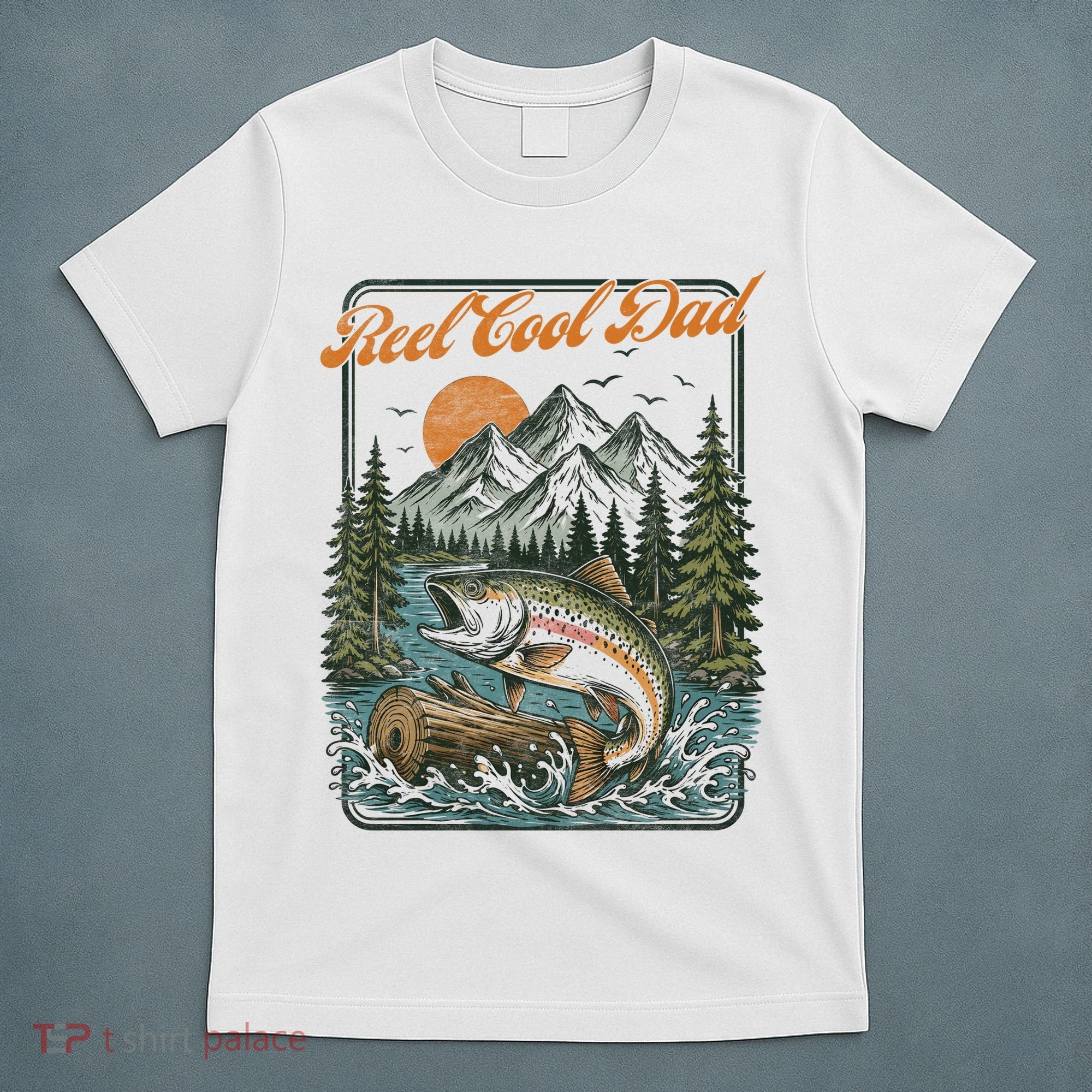 Reel Cool Dad Fishing T-Shirt