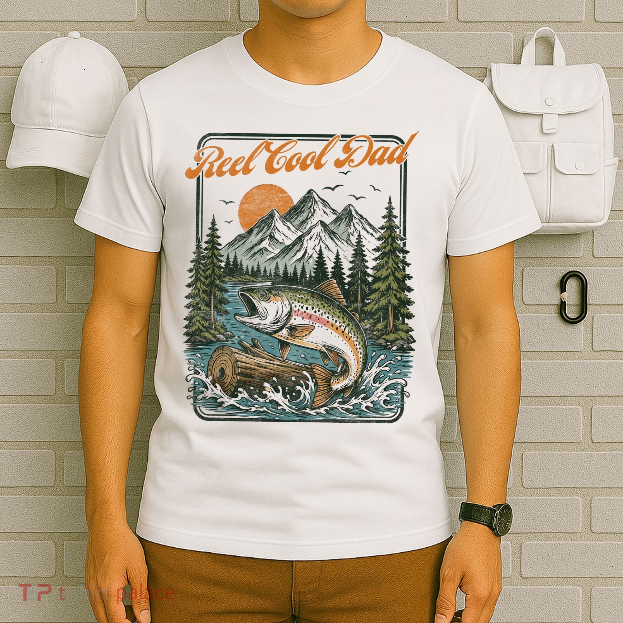 Reel Cool Dad Fishing T-Shirt