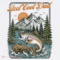 Reel Cool Dad Fishing Bucket Hat thumb 4