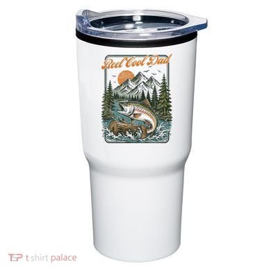 Reel Cool Dad Fishing Tumbler
