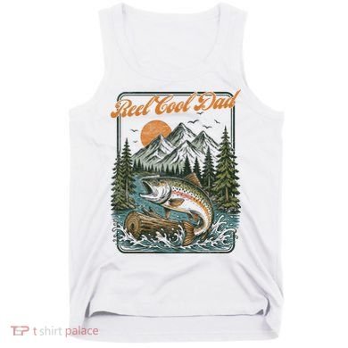 Reel Cool Dad Fishing Tank Top