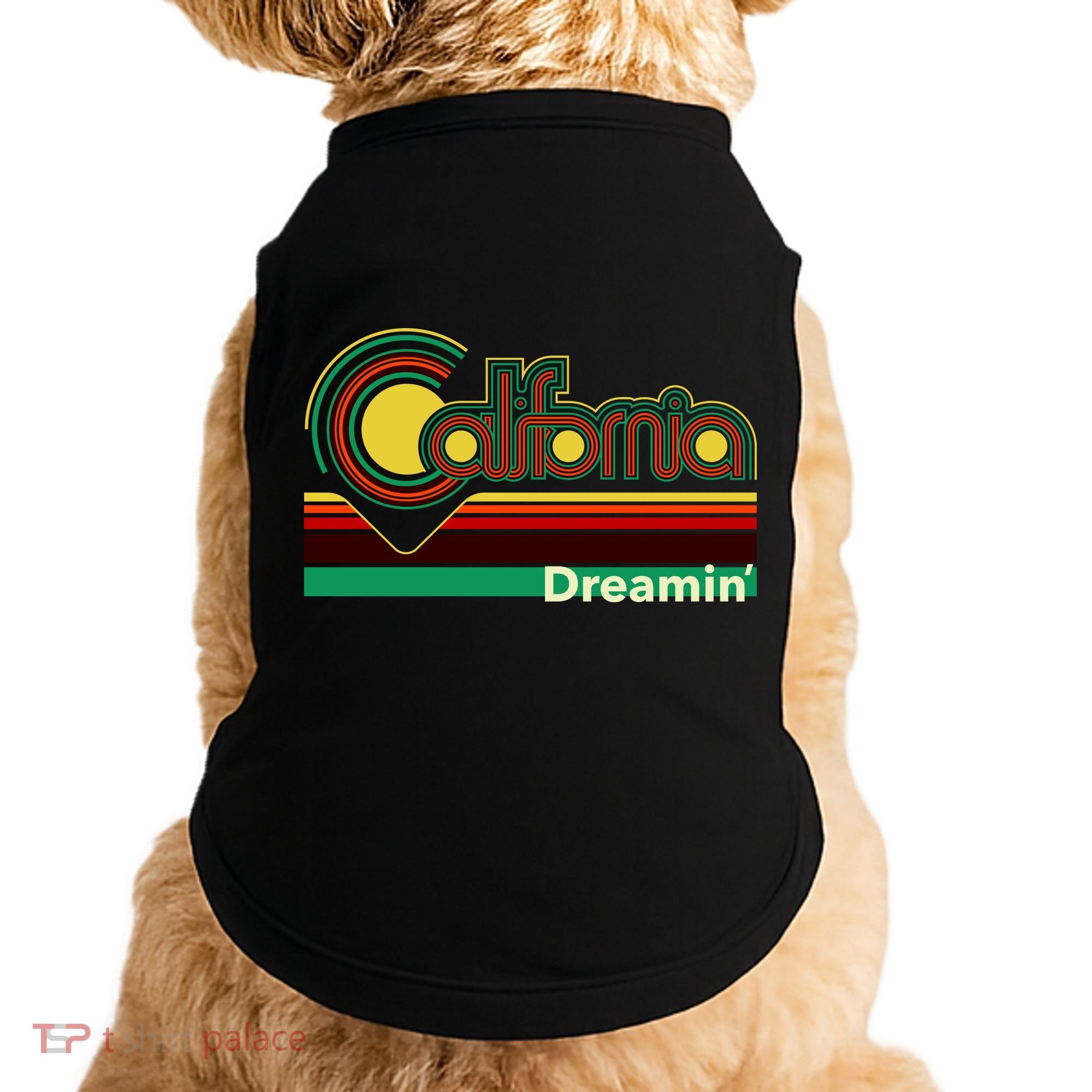Retro California Dreamin Doggie Tank
