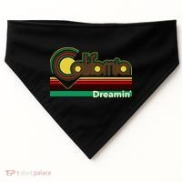 Retro California Dreamin USA-Made Doggie Bandana thumb 0