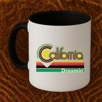 Retro California Dreamin Coffee Mug thumb 2