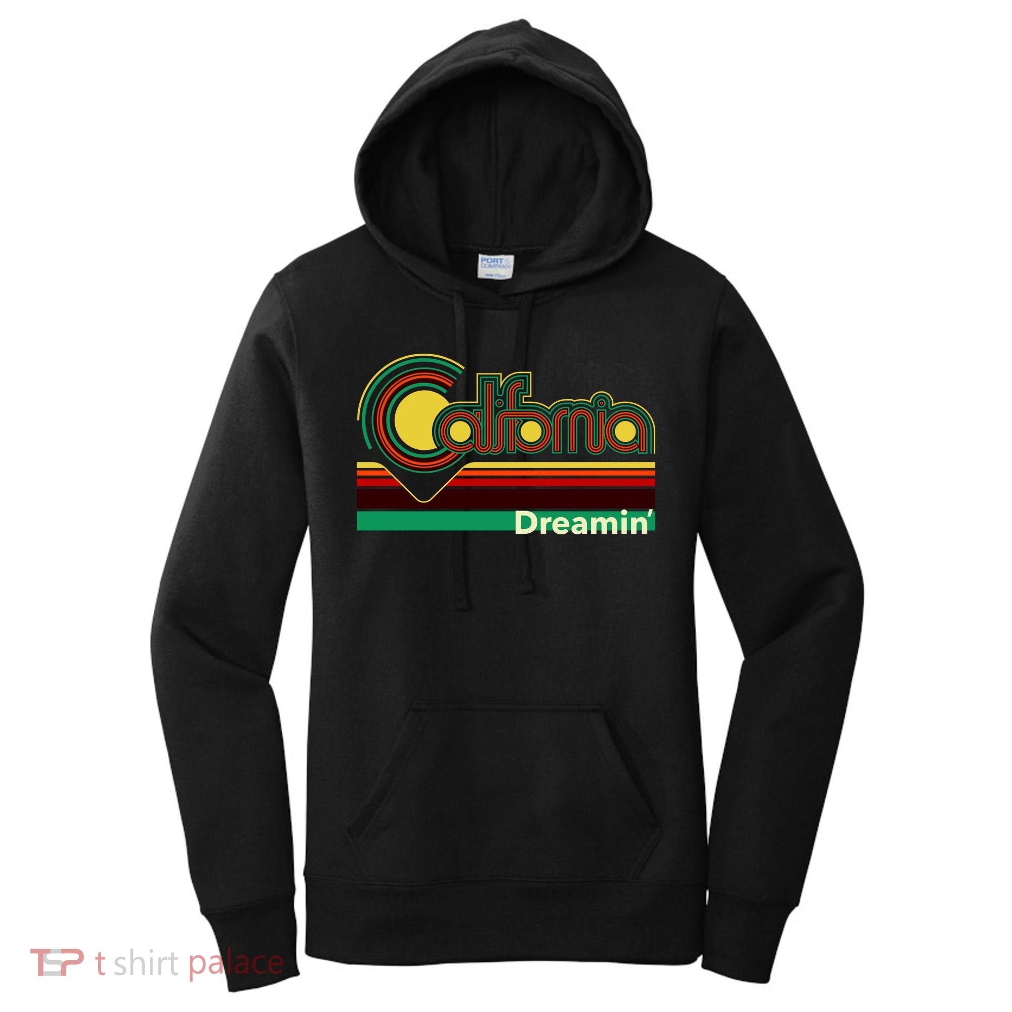 Retro California Dreamin Women's Hoodie