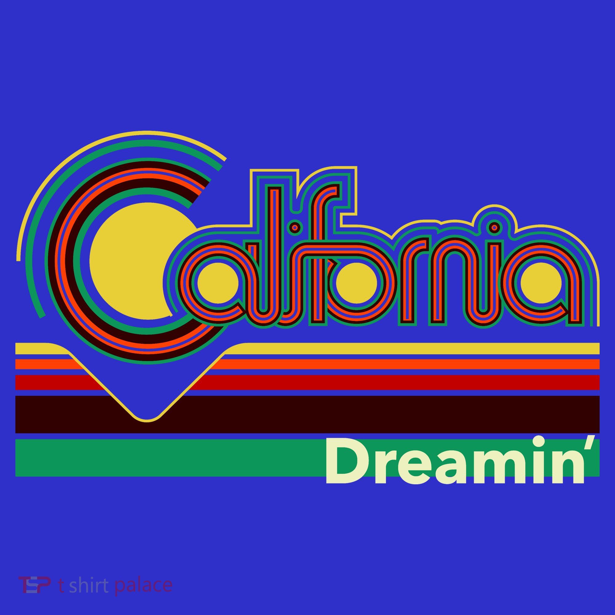 Retro California Dreamin Baby Bodysuit