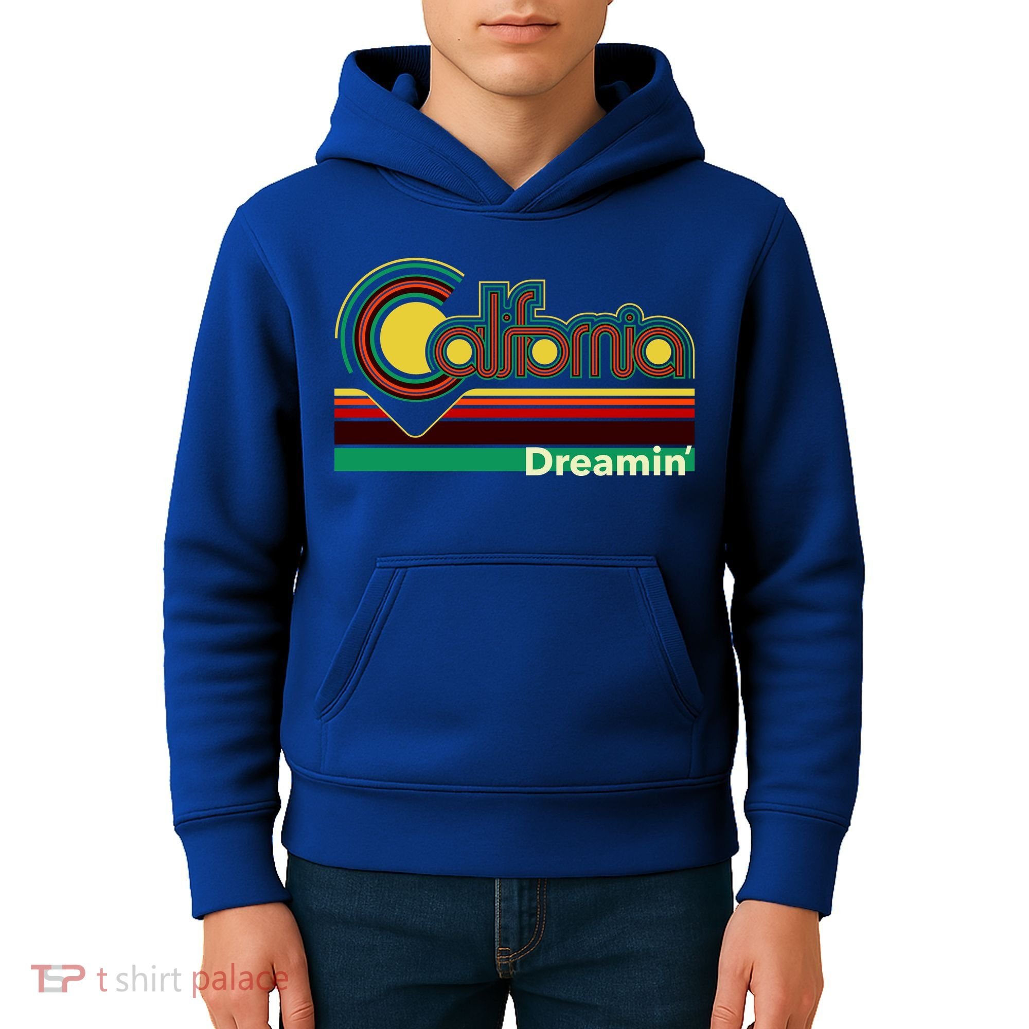 Retro California Dreamin Kids Hoodie