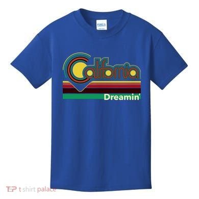 Retro California Dreamin Kids T-Shirt