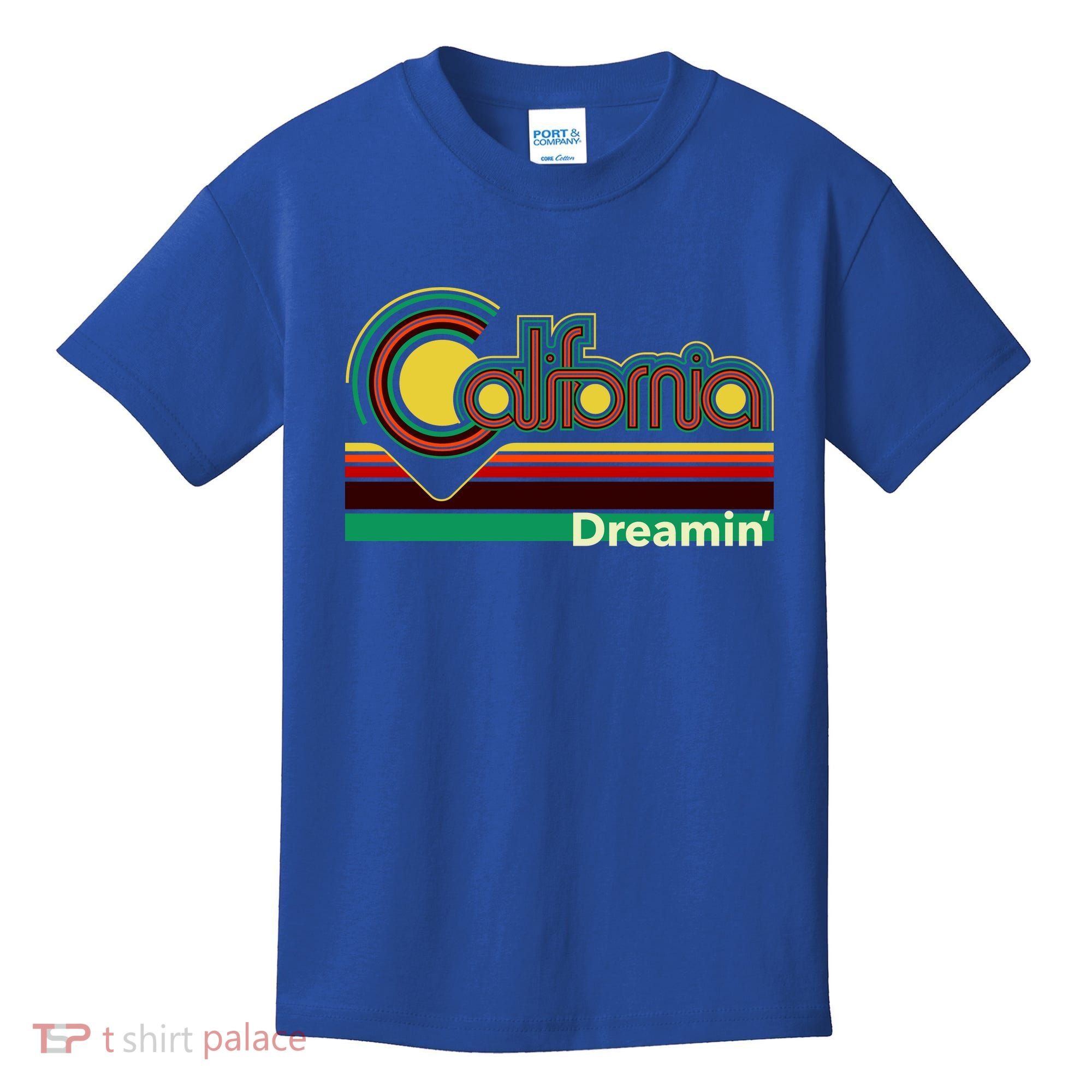 Retro California Dreamin Kids T-Shirt