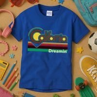 Retro California Dreamin Kids T-Shirt thumb 3