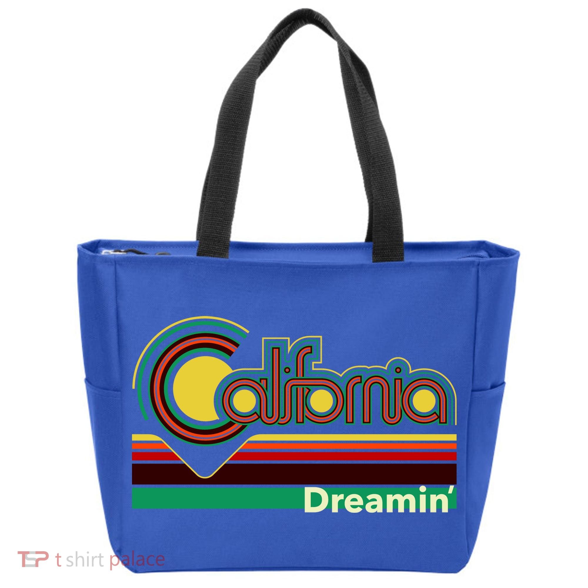 Retro California Dreamin Tote Bag