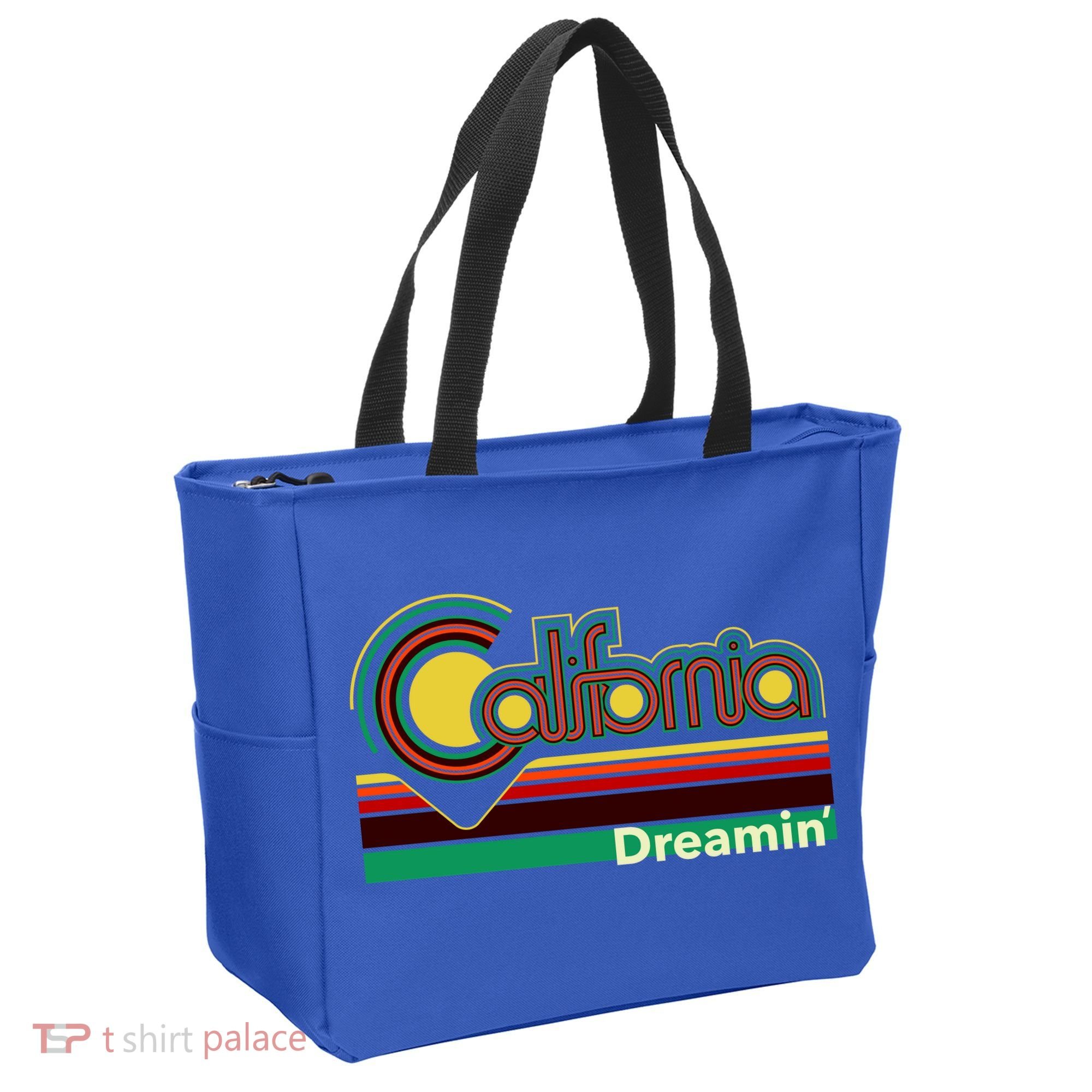 Retro California Dreamin Tote Bag