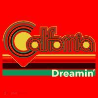 Retro California Dreamin Santa Hat thumb 1