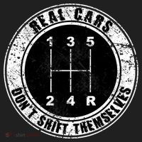 Real Cars Don't Shift Themselves Ual Transmission Gift Women's Sweatshirt thumb 2
